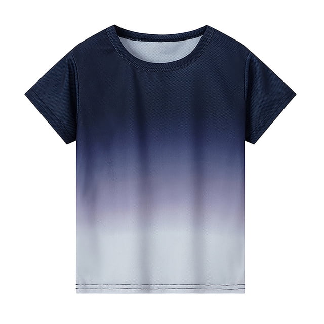 Tee-Shirt Garçon Manches Longues Ados Garçons Filles Design Coloré Tee-Shirt Manches Courtes pour Enfants