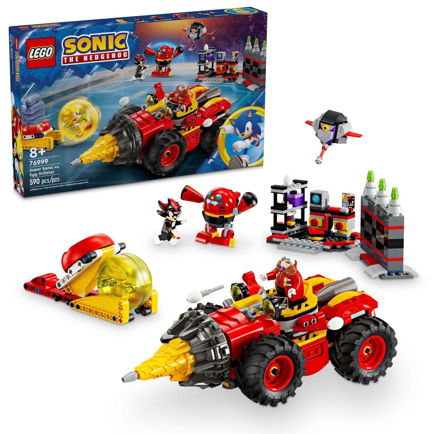 LEGO Sonic the Hedgehog: Super Sonic vs. Egg Drillster Gaming Toy