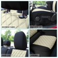 thumbnail image 4 of FH Group Neoprene Waterproof Custom Fit Car Seat Covers for 2020-2024 Jeep Gladiator Full Set Beige, 4 of 5