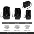 thumbnail image 2 of Felt Purse Insert Organizer Portable Cosmetic Bag Fit for Handbag Tote Various Bag, 2 of 6
