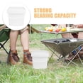 thumbnail image 3 of Shisuyan Plastic Bucket with Handle and Lid Reusable Water Bucket Container Portable Bucket (2L), 3 of 9
