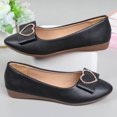 thumbnail image 4 of LSLJS Talon Plat Incliné Pointu Chaussures Simples pour Femmes Amour Semelle Arquée Peu Profonde Chaussures de Travail, Chaussures Simples pour Femmes, 4 of 4
