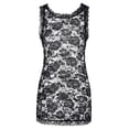 thumbnail image 4 of XDZJLR Womens T Shirts Ladies Plus Size Long Sleeve Lace Two Piece Blouse Pullover Solid Soft Warm Tees, 4 of 4