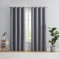 thumbnail image 1 of Eclipse Auden 63" Grommet Blackout Window Curtains Panel, 1 of 5