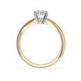 thumbnail image 4 of 1.00 Carat Excellent Oval Cut Natural Diamond Solitaire Beautiful Ring for Girls Solid 18K Yellow Gold Size 11.5, 4 of 6