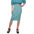 thumbnail image 1 of Moomaya Printed Knee Length Skirt For Women Plus Size Poly Spandex Skirt, 1 of 6