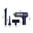 thumbnail image 2 of TopLLC Handheld Vacuum Car Vacuum With 8000PA, Lightweight Rechargeable Hand Vacuum, Wet Dry Hand Vacuum Cleaner For Car, 2 of 8