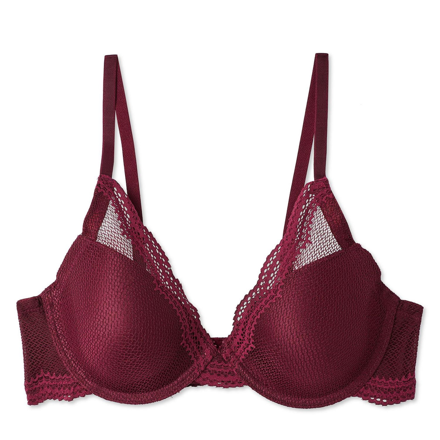 Soutien-gorge T-shirt en dentelle avec armatures pour femme George