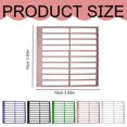 thumbnail image 3 of Ruler For Art Non Slip Textured Grid Tool DIY Straight Drill Placement Ruler For Painting Craft Kits Accessories For Adults Beginners & Experts, 3 of 5