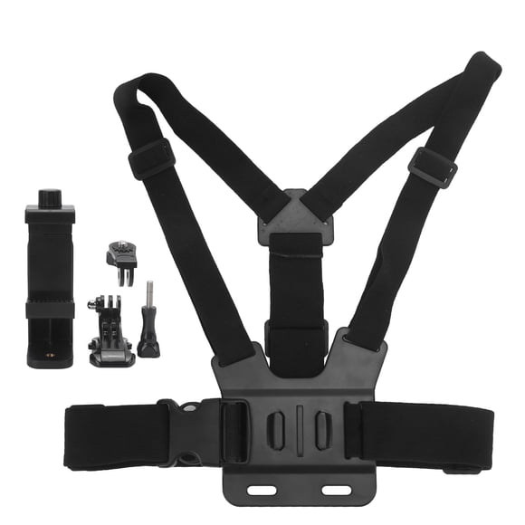 Chest Strap Bracket, High Elastic Chest Phone Clip Holder Wear- For Sport Camera For Mobile Phone