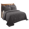thumbnail image 3 of Better Trends BSASPDOGRY Jullian Cotton Bedspread, Gray - Full & Double Size, 3 of 3