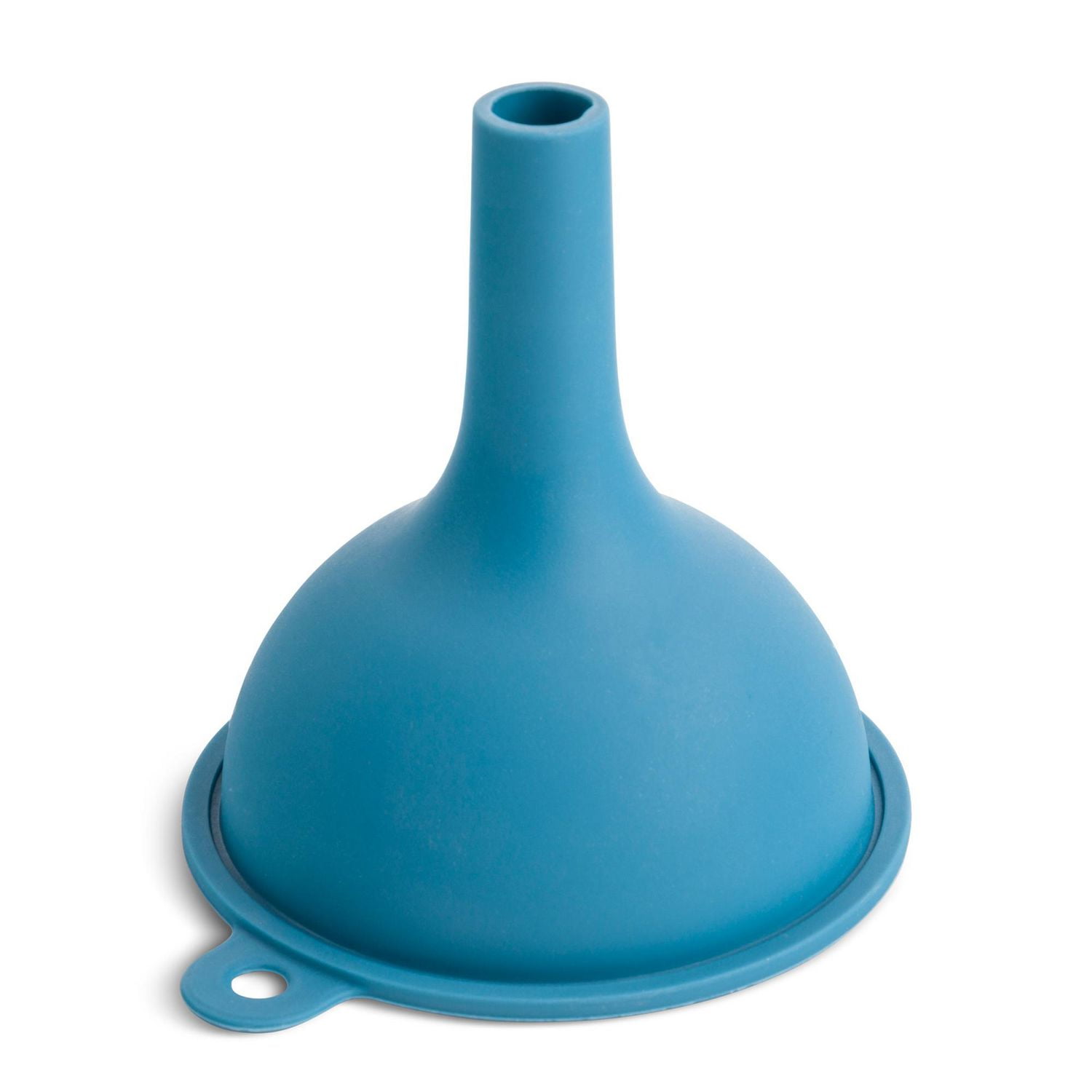 Thyme & Table Entonnoir en Silicone Bleu