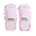 thumbnail image 1 of 1 Pair Multifunction Mop Slippers Shoes Fiber Dust Mop Shoes for Home Cleaning, 1 of 6