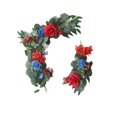 thumbnail image 1 of facefd 2Pcs Wedding Arch Flowers Kit Wedding Party Reception Arch Decorations, 1 of 5