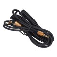 thumbnail image 1 of Headphone Audio Cord, Headphone Audio Cable Durable High Tensile Strength Spring Coiled  For Headphones, 1 of 8