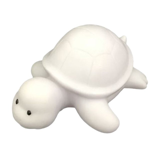 Baohd Turtle Style Night Light Multi-Color Changing Energy-saving Bedside Lamp Eye-catching Modeling Table Lights Decoration 1Set
