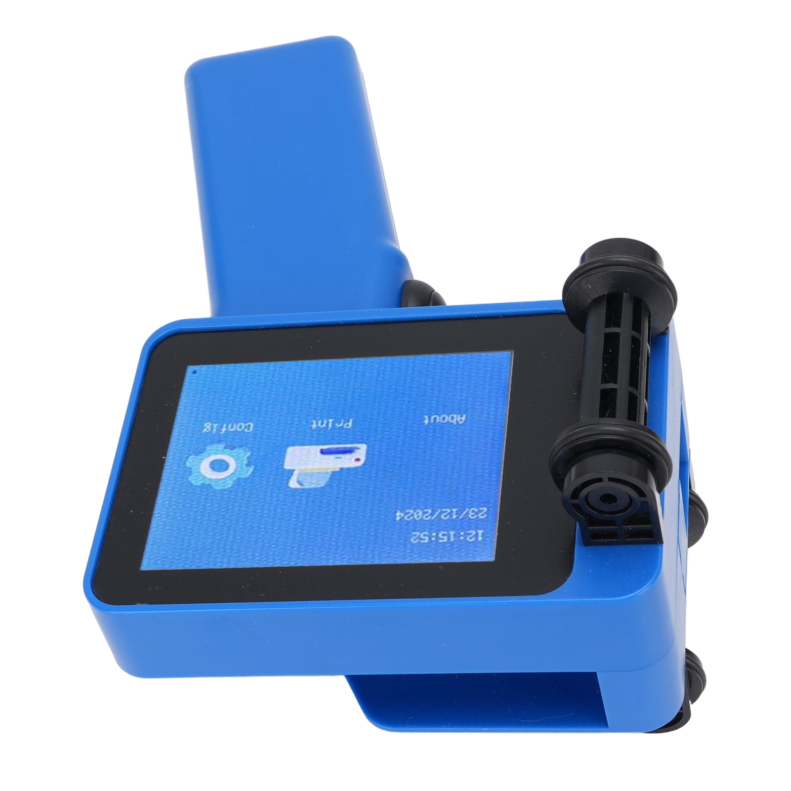 Portable Inkjet Printer, Multi Language 2-12.7mm Height Adjustable Ergonomic Handheld Inkjet Printer 600dpi Type C Charging  for Barcode