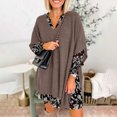 thumbnail image 1 of Birdeem Manteau Tricoté à Manches pour Femmes Chandail Col en V Ample Mode, 1 of 1