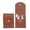 Brown, variant on WIFKLSIIPG Manicure Pedicure Set Stainless Steel Manicure Kit Nail Clipper Travel Nail Tool