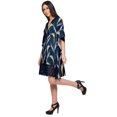 thumbnail image 4 of Moomaya Cutwork Lace Beach Kaftan For Women Printed Bikini Caftan Plus Size, 4 of 4