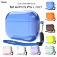 thumbnail image 2 of 2022 NEW Incase Lanyard for Airpods Pro 2nd Generation for Apple Air Pods Pro 2 Case Hang Rope High Quality with Colorful Cover Transparent Green For Airpod Pro2 2022, 2 of 6
