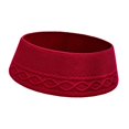 thumbnail image 4 of segolike 71cm Knitted Christmas Tree Collar Universal Fit Accessory Festive Tree Ring Red, 4 of 9