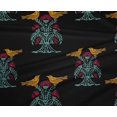 thumbnail image 4 of oneOone Polyester Lycra Fabric Bird & Tree Block Print Sewing Fabric BTY 56 Inch Wide, 4 of 4