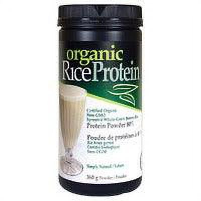 Prairie Naturals - Protéine de Riz Brun Germé Biologique - Poudre, 360 g / Plusieurs Saveurs