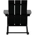 thumbnail image 4 of Palms Modern Adirondack Plastic Outdoor Rocking Chairs (Set of 4), 4 of 8