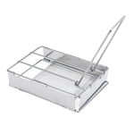Grille pain, Grille pain pain en acier inoxydable pliable