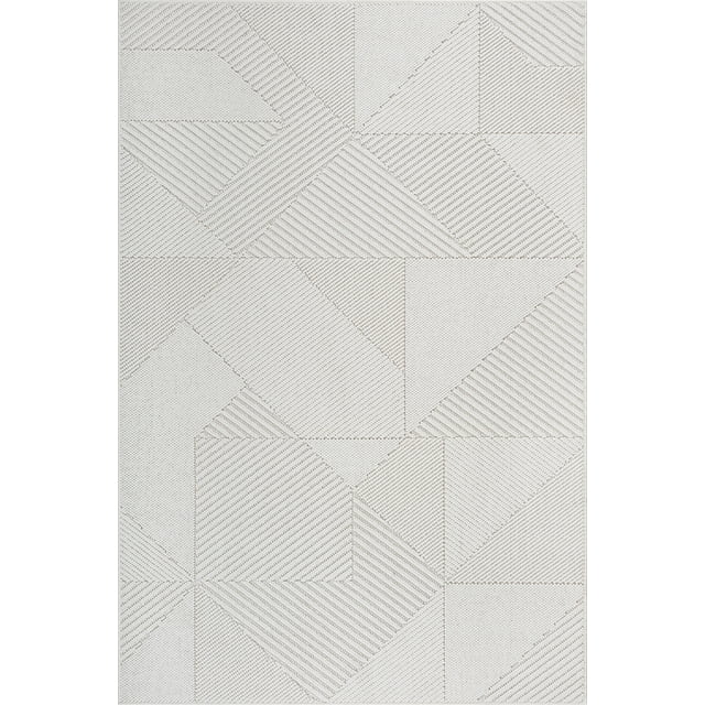 Mainstays Mira Off-White Area Rug, 5’ x 7’