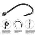 thumbnail image 3 of 500/100Pcs Fishhook Set High Carbon Steel Fishing Hooks Set Fly Fishing Hook Set, 3 of 9