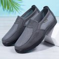 thumbnail image 2 of Mens Mesh Wide Width Slip on Loafers Walking Driving Shoes Breathable Casual Non Slip Work Sneakers Fall, 2 of 5