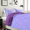thumbnail image 2 of Mocassi 7-Piece Bed-in-a-Bag Comforter & Sheet Set- Luxurious 1800 Premium 7-Piece Twin XL Size Bed-in-a-Bag, Super Cozy Bed Sheets and Comforter Set, Wrinkle and Stain Resistant, Lilac/Purple, 2 of 5