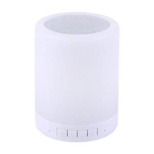 Bdday Multifunctional Night Light Bluetooth Speaker Touchs Color Changing Colorful Pat Light Wireless Speaker Heavy And Shocking Plug-in Card Portable Speaker