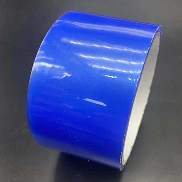 pitrice Funny Decompression Toys Creative Sticky Ball Rolling Tapes for Game Blue