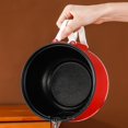 thumbnail image 4 of BINGLI Electric Hot Pot :1.2L Mini Ramen Cooker, Suitable for Noodles, Soup, Oatmeal, College Dorm Office Travel Essentials, 4 of 9