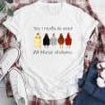 thumbnail image 1 of Women Yes I Really Do Need All These Chickens T-Shirt Tee-Rose Gold-M, 1 of 5