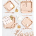 thumbnail image 2 of Unique Industries' Gold Foil 7" Square Dessert Plates, 8ct, 2 of 3