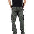 thumbnail image 4 of WRKEKC Cargo Pants for Men Plus Size Cotton Multiple Pocket Durable Work Trousers with Reinforced Stitching for Heavy Duty Use, 4 of 6