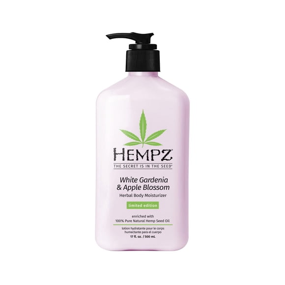 Hempz White Gardenia & Apple Blossom Herbal Body Moisturizer, 500ML