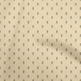 thumbnail image 1 of oneOone Georgette Viscose Light Beige Fabric Asian Block Craft Projects Decor Fabric Printed By The Yard 42 Inch Wide, 1 of 5