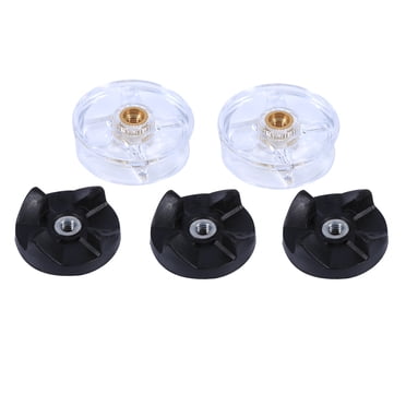 Noref Engrenages en Caoutchouc, Engrenage en Caoutchouc de Remplacement, Pièces de Remplacement 2 Engrenages de Base + 3 Engrenages de Lame Pièce de Rechange pour Extracteur de Jus Magic Bullet 250W