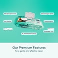 thumbnail image 3 of Rascals Premium Sensitive Alcohol Free Baby Wipes, Multipack, 576 Count, for Sensitive Skin, 3 of 9