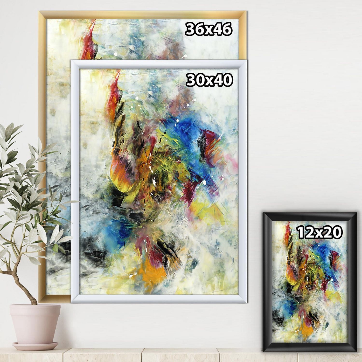 Designart Suis tes rêves Art mural encadr