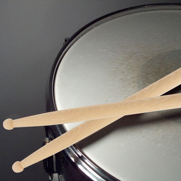 OUNONA 1 Pair of Hickory Sticks for Concerts and Band Performances with Simple Design