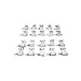 thumbnail image 3 of AC/DC WIRE AND SUPPLY Military Battery Terminals 10 Sets Heavy Duty Terminals for Off-Road Vehicles, 3 of 4