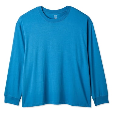 T-shirt à manches longues en jersey épais George Plus pour hommes