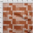 thumbnail image 2 of oneOone Cotton Poplin Fabric Square Geometric Printed Fabric 1 Yard 56 Inches Wide, 2 of 4