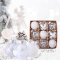 thumbnail image 1 of Christmas Ornament Hanging Ball Assorted Pendants on Clearance Shatterproof Tree Ornaments Decorations In A Reusable Hand-Help Gift Box Ideal For Xmas,Party, 1 of 8